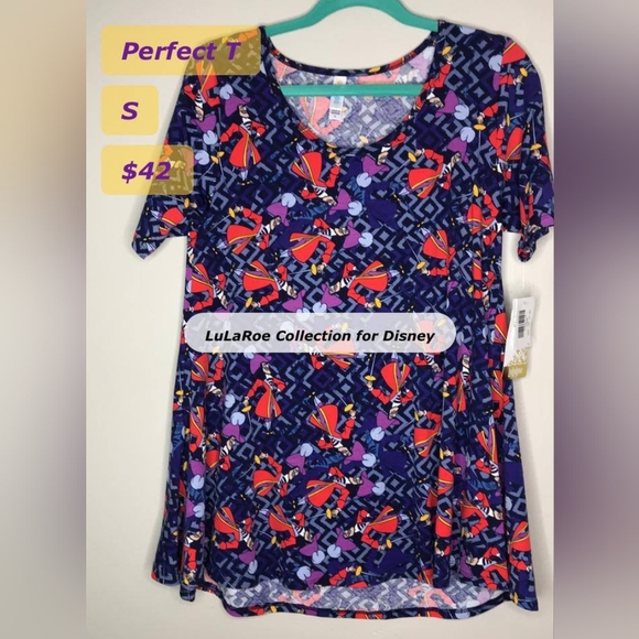 LuLaRoe Tops - Disney Villain LuLaRoe Perfect Tee